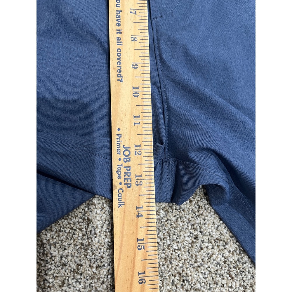 Public Rec All Day Every Day Pants Mens 38/28 Slate Blue Performance Trousers - Picture 8 of 10